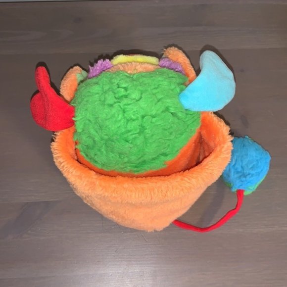 American Greetings Popple “Puzzle” Vintage Orange Plush Stuffie - Picture 11 of 12
